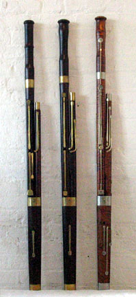 Classical & Romantic Bassoons, front