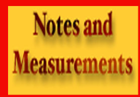 Notes and Measurements